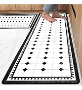 ROTTOGOON Kitchen Floor Mat Set - Anti-Fatigue Cushioned Mats 17x47 & 17x29 Inches, Non-Slip Waterproof Rug - View #4