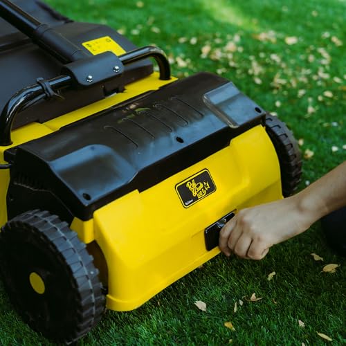 Miniatura 6 de Garland Roll Comb 202e-V24 Barredora Peinadora Césped Artificial 1.400 W Eléctrica Enchufable Ancho 30 Cm Saco 30 L Manillar Oscilante