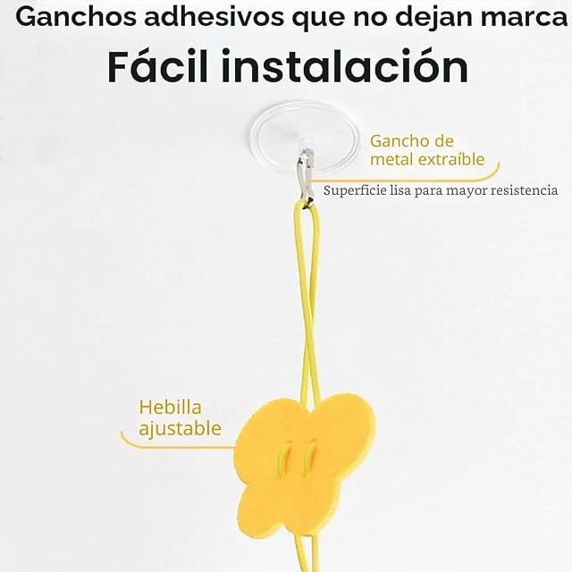 Foto 2 de 5 de WOLMIK 2 piezas de juguetes para gatos colgantes, juguete interactivo para gatos, marco de puerta colgante