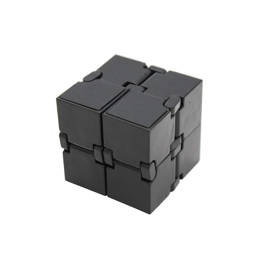 Abcsea killing time recreational small cube, multi-shape black decompression cube