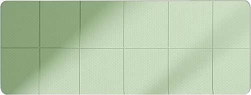 Miniatura 8 de Foldable Yoga Mat  Lightweight Gym Mat - 72 x 24 x 0.1 Inch Workout Pad for Yoga, Pilates, Stretching, Floor & Fitness Workouts