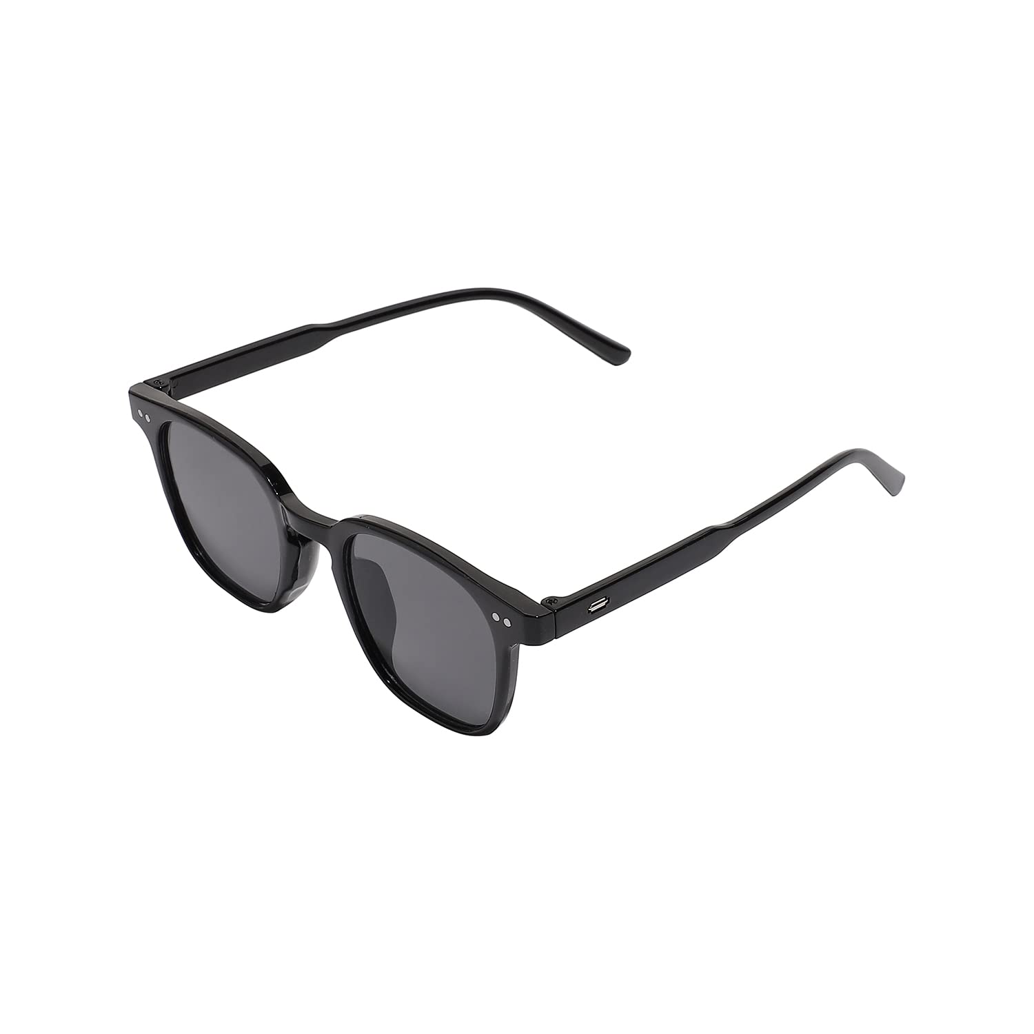 french accent Men Black Lens Polarized Black Full Rim Wayfarer Sunglasses For Everyday Outdoor Casual Wear | UV Protection Shades |Men Fashion Eyewear Accessories (1293)-picture-25