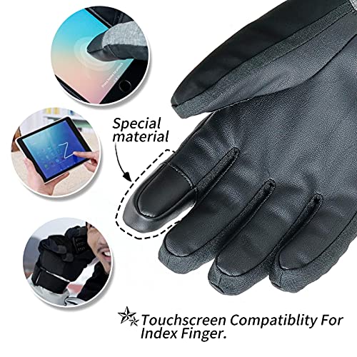 Gants de ski imperméables tactiles snowboard chauds neige - 4