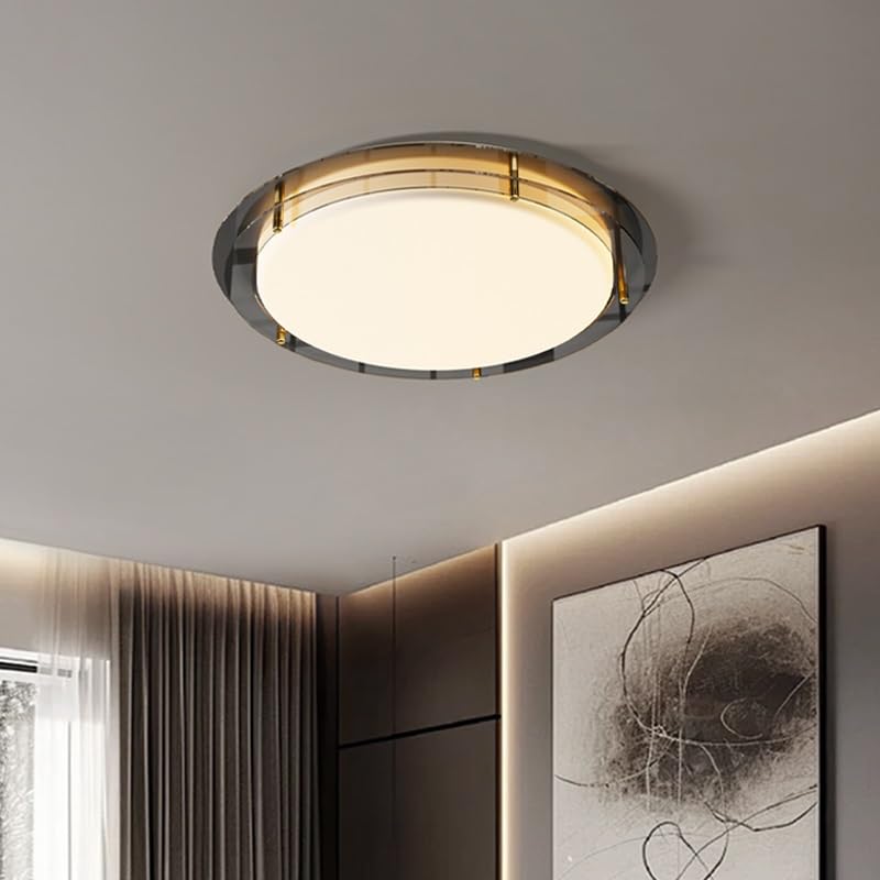 Plafonnier LED vent intérieur pour une ambiance cosy au salon