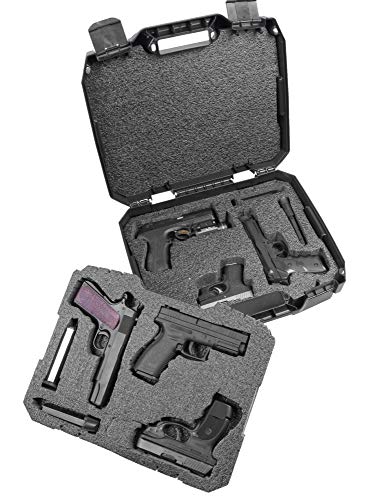 Case Club Pre-Cut 6 Pistol Carrying Case
