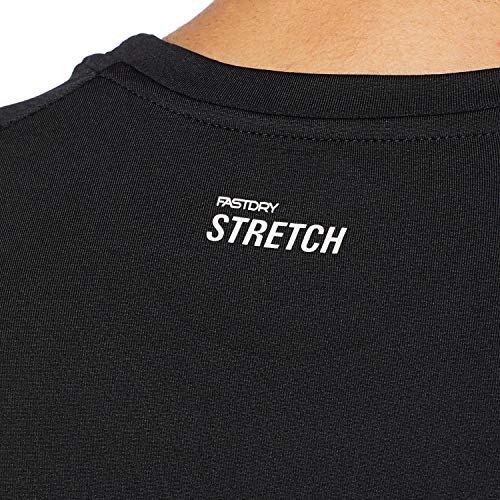 Speedo Gold Camiseta de Manga Curta, Homens, Preto, P