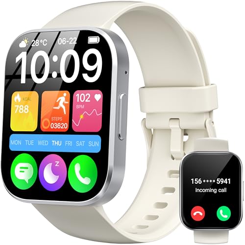 OUKITEL Smart Watch(Answer/Make Call), 1.91' HD Smartwatches for Men Women, Fitness Tracker with...
