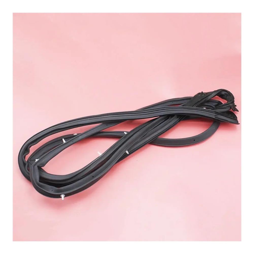Sealing Strip for Toyota for Corolla 2014-2018 Door Weatherstrip Rubber Seal 67862-02320 67861-02320 67872-02290 67871-02290(1PCS Front Right)