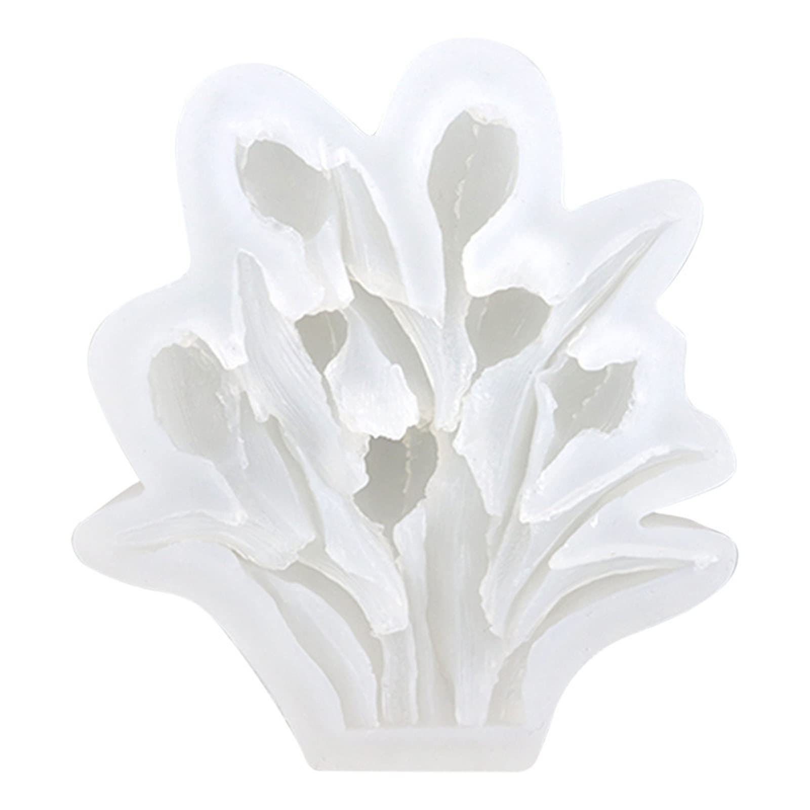 Tsophreniq Silicone Chocolate Flower Shaped Candy Molds Baking Gadget Non-stick for Kitchen Baking Chocolate Molds Shapes