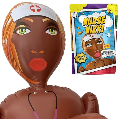 JANOKE Inflatable Display Figure with Sash - Novelty Inflatable Figure - Prop for Parties and Photo Booths