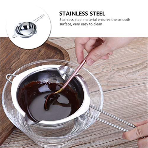 DOITOOL Panela de derretimento para caldeira de aço inoxidável para fabricação de velas de queijo, m