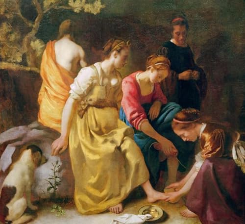 Cuadro sobre lienzo Vermeer lienzo artístico alta definición 60x90