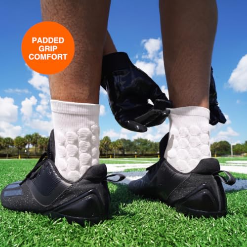 Image of SLEEFS Padded Football Socks for Anti-Blister and Cleat-Ready Fit