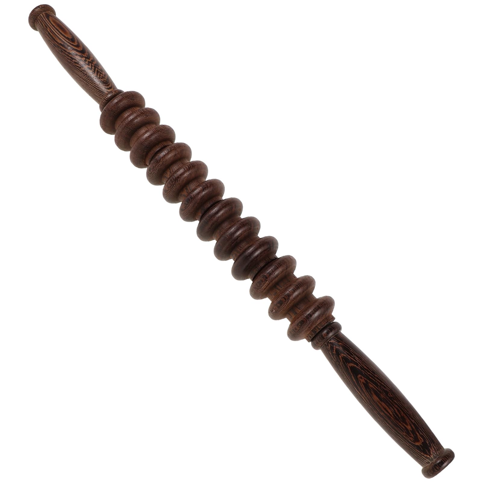 Beavorty Wooden Chicken Wing Yoga Stick 48cm Massage Roller Neck Shoulder Muscle Stick Body Massager Deep Tissue Relief