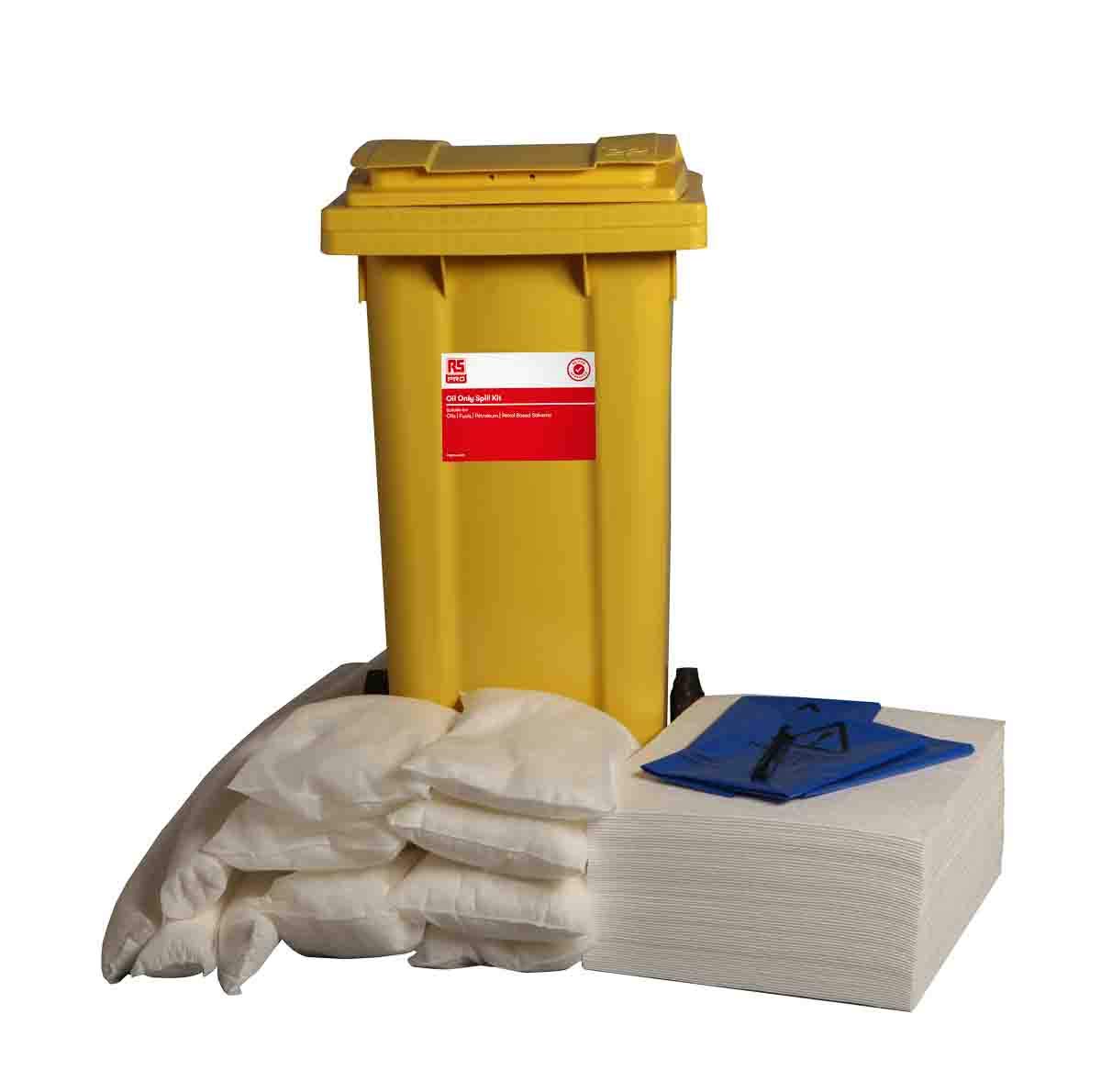 RS PRO Bindemittel-Kit, Aufnahme bis 105 l, Einsatz in Öl