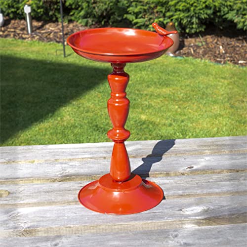 Ornamental Pedestal Bird Bath - enhance the beauty of your garden and attract a large variety of wild birds