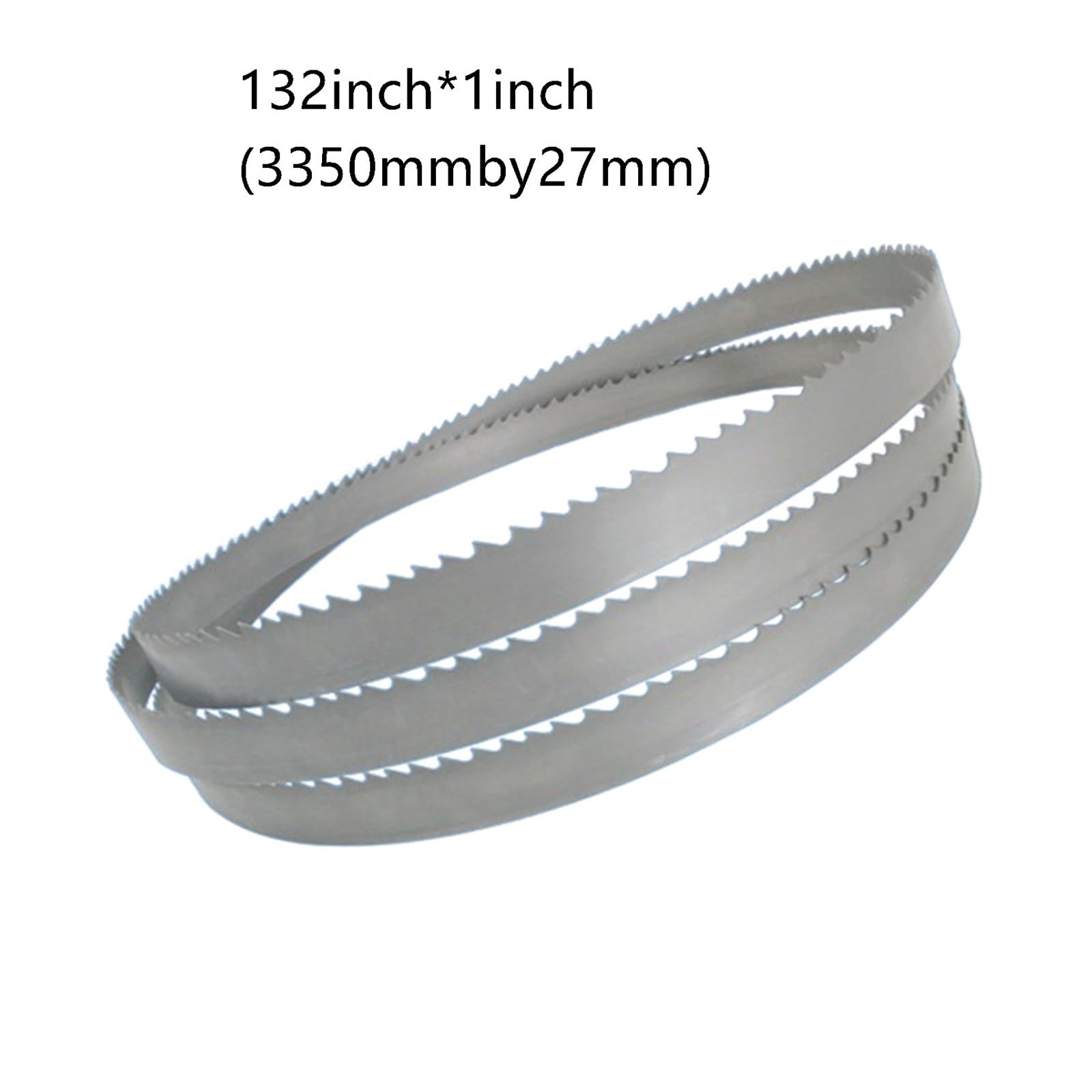 Brzeszczot do piły taśmowej, piła taśmowa, 132 cale * 1 cal końcówki z węglika spiekanego TCT, narzędzie do cięcia metalu odporne na wstrząsy