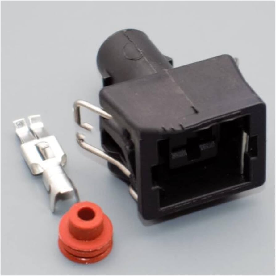 EVURU 1Sets 1 Pin 6,3 mm Automobilanschlüsse weiblicher 