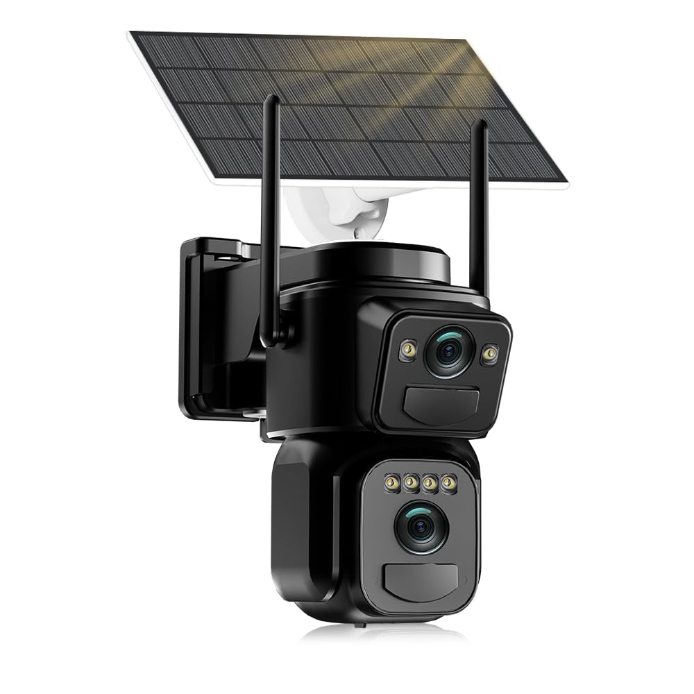 IP65防水2Kウルトラカラーデュアルレンズ5G PTZ防犯カメラ 2台セット Amazon.co.jp: Galayou Y4 2K/3MP屋外防犯カメラ：常時録画
