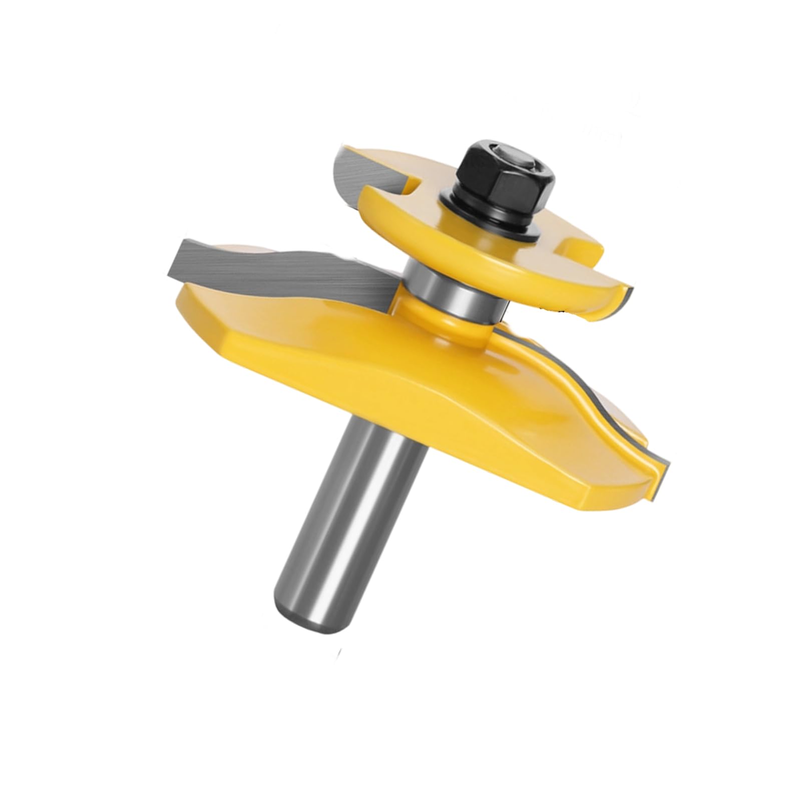 Accuracy Carbides Bit for Woodworking Applications with Double Sided Use on Softwood Hardwood Composite Materials Easy Change Bit