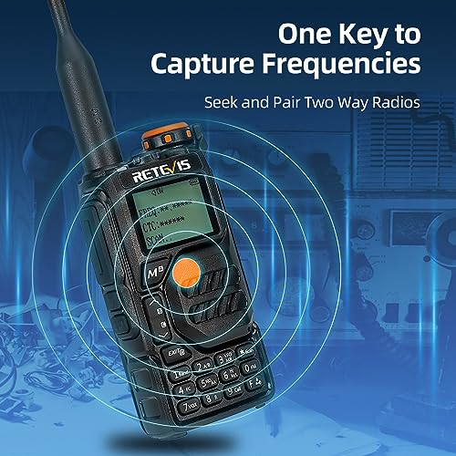 Walkie Talkies Longue Portée Retevis RA79 Radio Ham 1400mAh - 4
