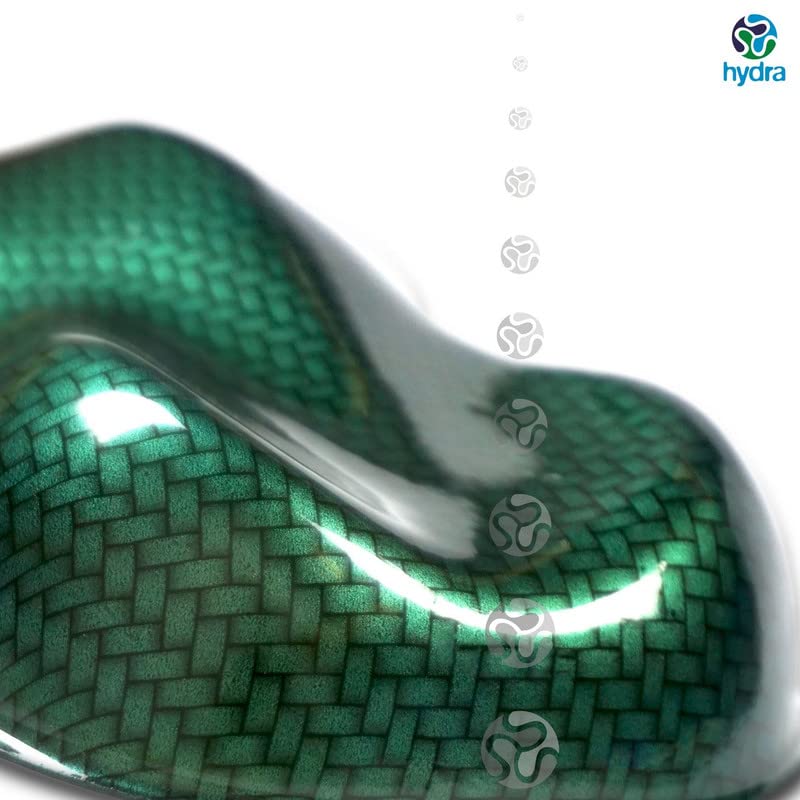 Pellicola Idrografica Cubicatura Hydrographics Hydrodipping Attivatore Activator Kit cromo-carbonio. Dimensioni: Larghezza: 100 cm. Lunghezza: 200 cm (HCC-002)