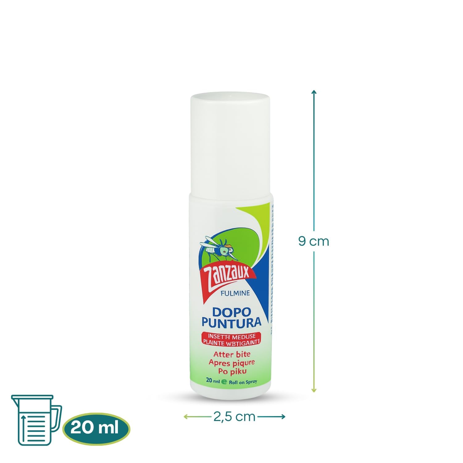 Virsus Dopo Puntura Fulmine 20ml punture insetti punture meduse piante orticanti varie quantità (3)