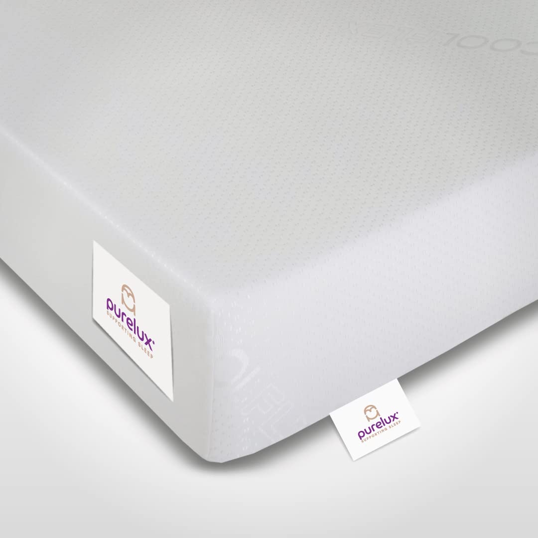 Pure Foam 4 Zone Foam Essentials Mattress | 10 cm Depth | Medium Firm| (4FT6 Double)