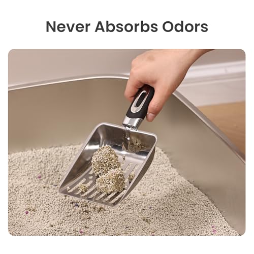 Caja sanitaria para gato acero inoxidable X-Large 2 unidades miniatura 4