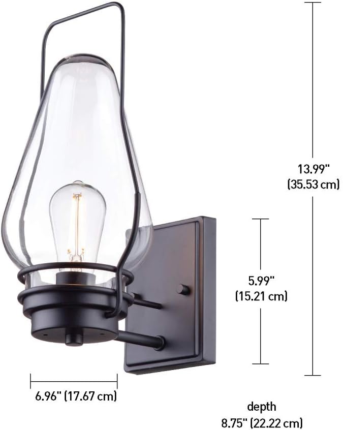 GLOBE Electric 44214 Covington Outdoor Wall Sconce