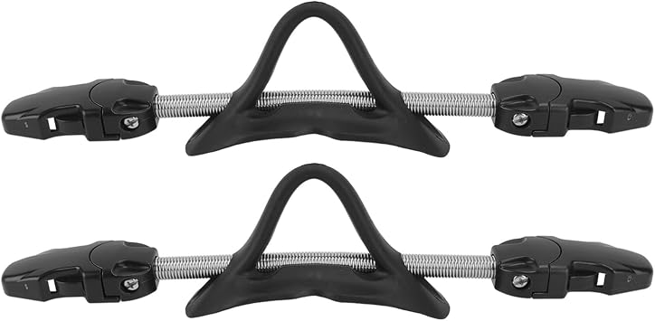 2pcs Diving Universal Fin Strap - Fins Strap Adjustable Fin - Quick Release Buckle - Universal Scuba Diving Fin Spring Heel Strap Replacement