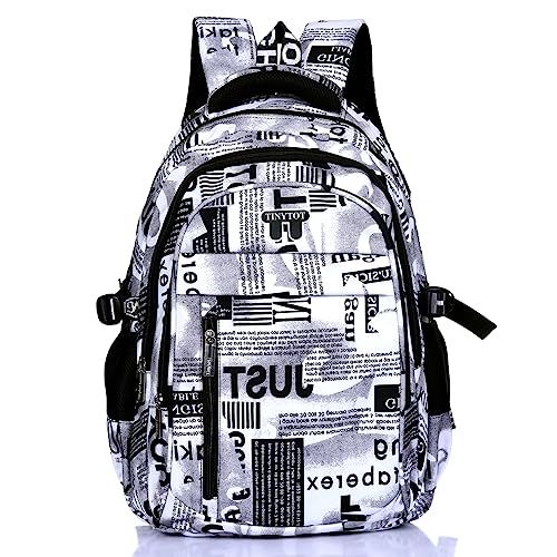 Image of Tinytot 30Litre School Bag Water-Resistant Laptop& Travel Backpack - Unisex Large 19 Inches Multipurpose Travel Backpack for Boys & Girls, Men & Women- Ideal for College and School and office Use