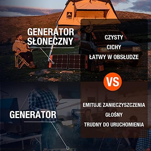 Generator słoneczny Jackery 1000, przenośna stacja zasilania 1002 Wh + 2 x panel słoneczny SolarSaga 100 W, 2 x wyjście AC 230 V, 1000 W, przenośne zasilanie do kamperów, elektronarzędzi i awaryjne
