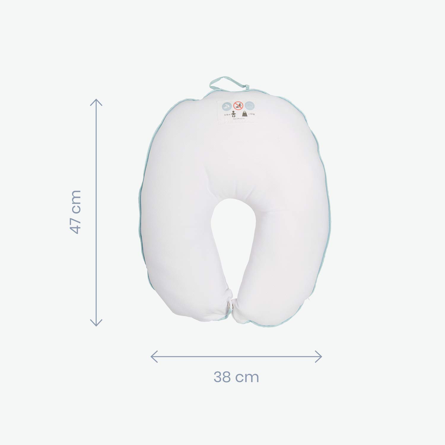 Doomoo Basics – Comfy Bath Baby-Badekissen – skalierbares Kissen für Badewanne – der größte Komfort für Baby und Eltern – ein Moment der Entspannung im Wasser