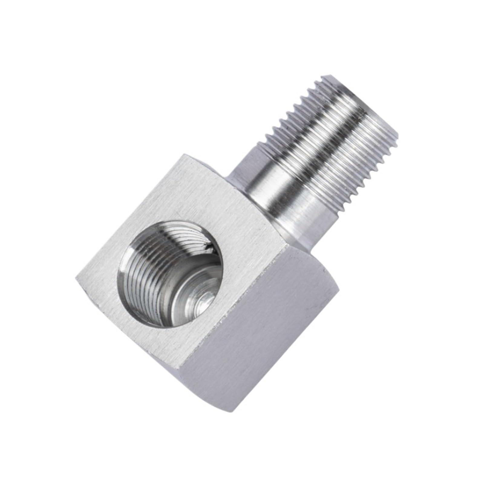 1/8" NPT Female to Male Thread 304 Stainless Steel Pipe Fitting 90 Degree Elbow Connector