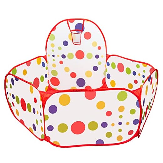 MOOKLIN ROAM Piscina de Bolas Niños con Aro de Baloncesto, Φ150CM Parque de Bolas de Juego para Al Menos 2 Infantil, Casa Plegable, Regalo de Juguete (Bolas No Incluidas)