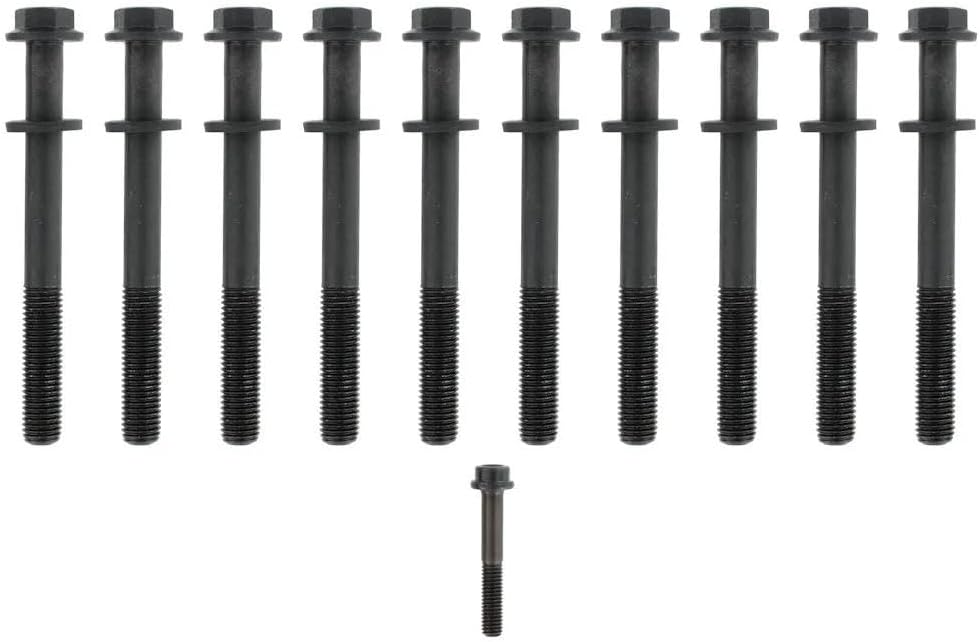 Rareelectrical New Cylinder Head Bolt Compatible With Chevrolet Suzuki Tracker Lsi 4 Cyl 2.0L Esteem Glx 4 Cyl 1.8L Sx4 Base 4 Cyl 2.0L Aerio Base 4 Cyl 2.3L 1996-2009 By Apxahb708