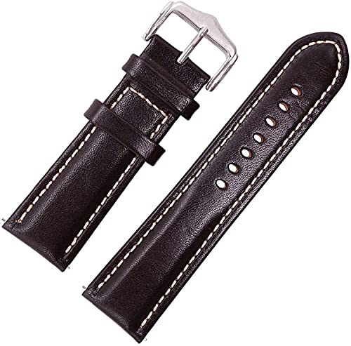 Bracelet de montre sport plongeur étanche silicone noir 20 mm 22 mm 24 mm caoutchouc