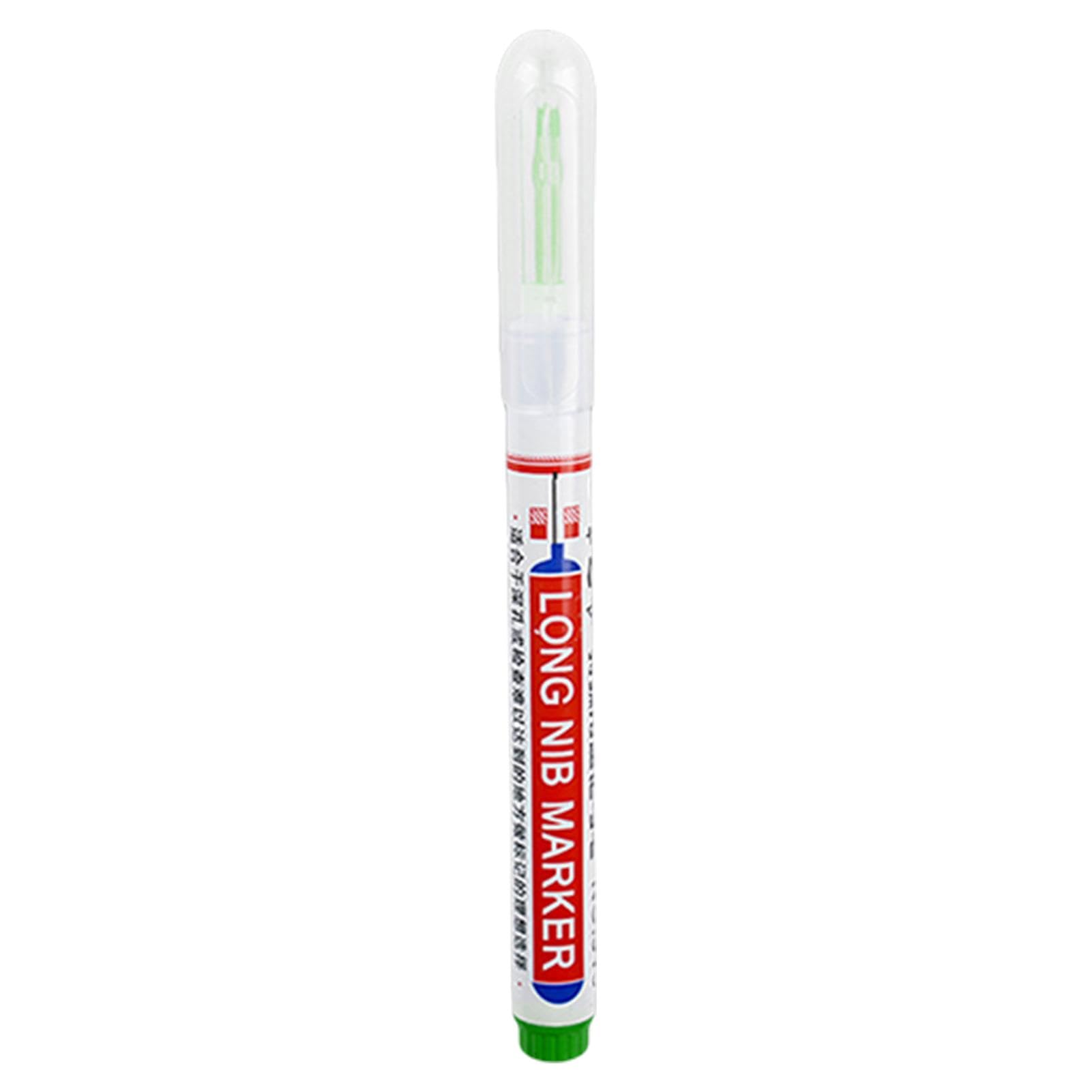 Deep-Reach Marker Für Tiefe Löcher | Lange Spitze 20 Mm | Permanent, Schnell Trocknend | 3 Farben