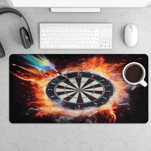 Protector para Escritorio Dart Board Grande de Goma miniatura 5