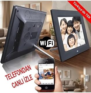 Elektronik Dijital Resim Çerçevesi Casus Gizli Wifi Kamera | Casus Gizli Kamera