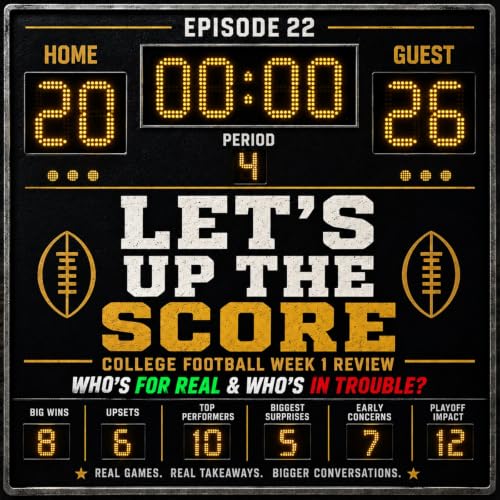College Football Week 1 Review : Who's For Real & Who's in Trouble?