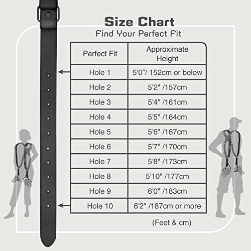 4J LEDR Camera Harness,Dual Shoulder Leather Camera Strap for Photographer,Camera Shoulder Strap for 2 Cameras Carrying for Men&Women - Image 3