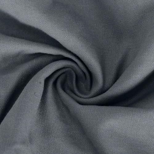 Cotton Linen Women Pants Solid Color Elastic Waist Straight Leg Casual Wide Leg Pants Spring Casual Relaxed Trouser D-6284