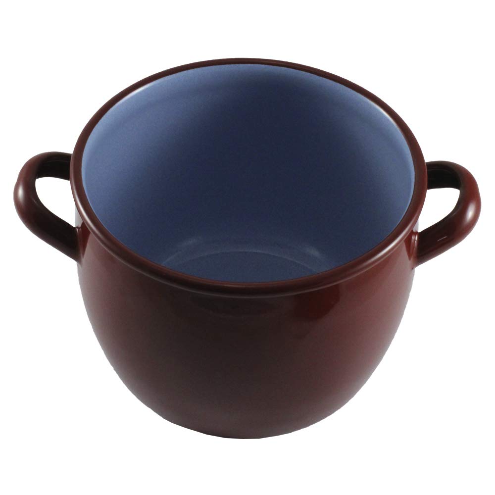 Wurko 190814-Casseruola, 14 cm, con Rivestimento in Colore Marrone 26 cm
