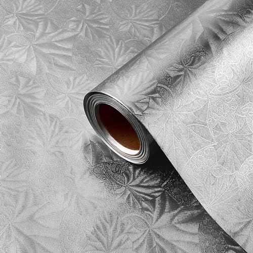 Premium Floral Foil Wrapping Paper 20 Inches by 10 Yards