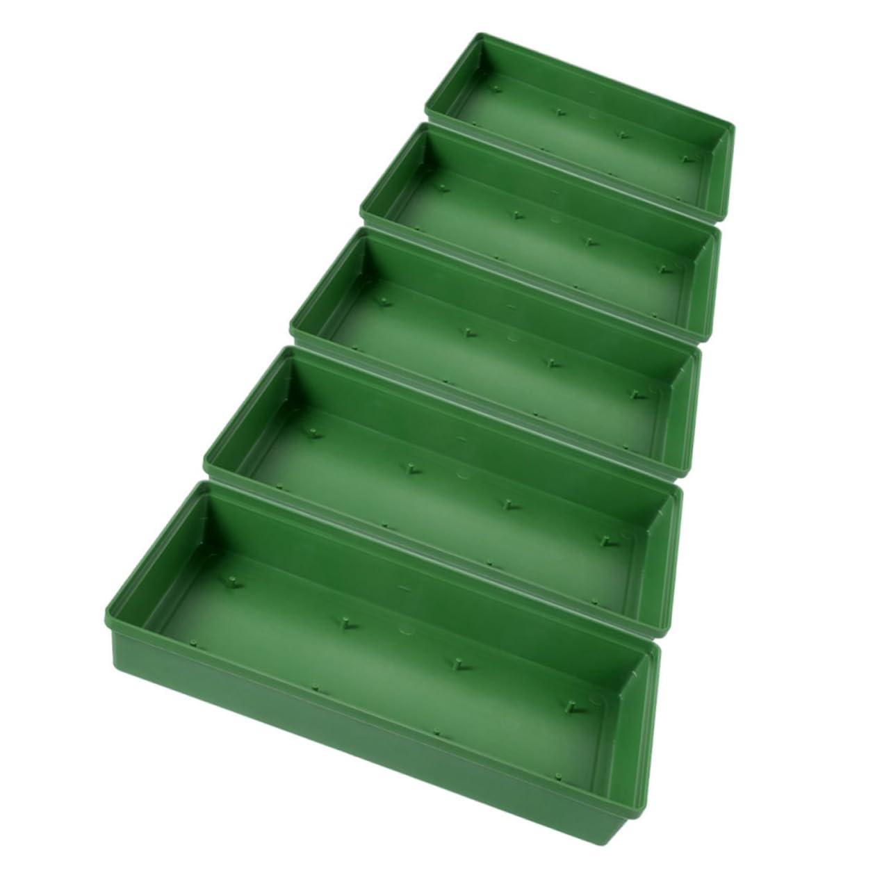 CIYODO 5Pcs Floral Foam Tray Durable Flower Arrangement Supplies for Weddings and Events Modern Design for Easy Flower Fixing and Centerpieces Reusable and Ample Quantity