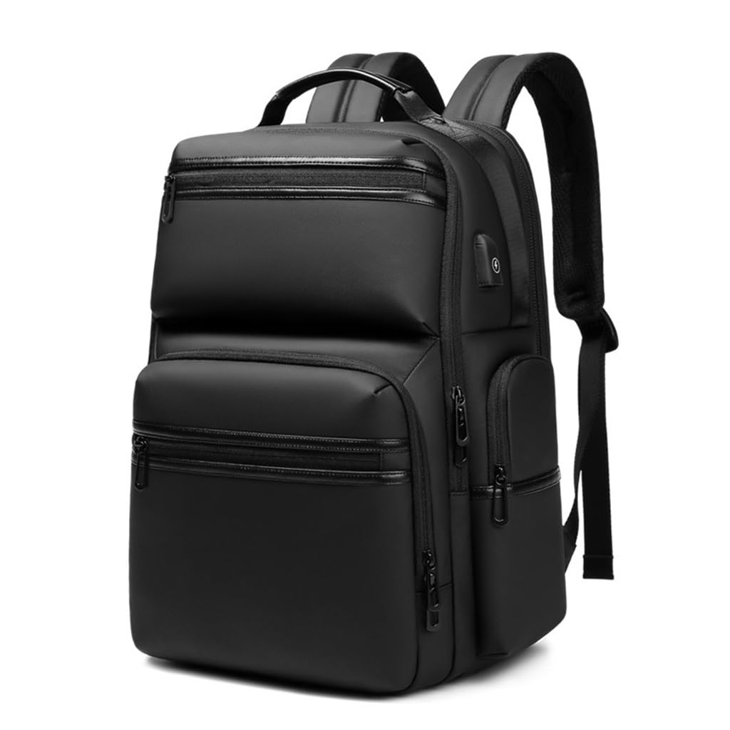 Sac à dos d'affaires ordinateur grande capacité en tissu Oxford imperméable