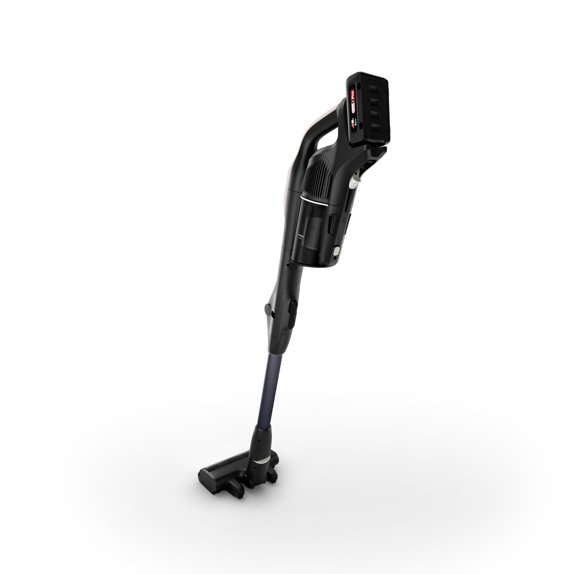 Bosch Unlimited 10 BKS104RHF, Scopa Elettrica Ricaricabile, Batteria Ricaricabile da 4,0 Ah, Tecnologia MicroClean, Compressore Slider, Tubo Flessibile, Luci LED, Rosa Cipria