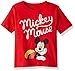 Mickey Mouse Boys' Toddler, red, 2T